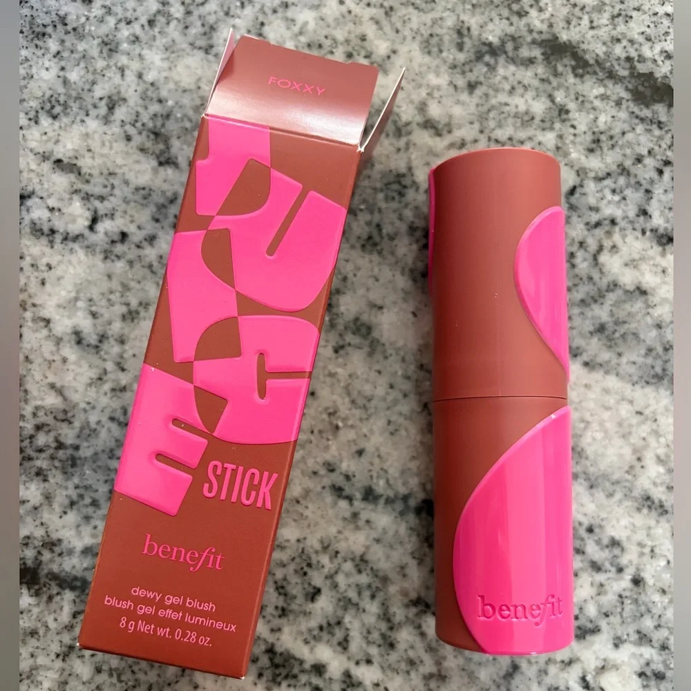 Benefit Juice stick dewy gel blush stick Foxxy Pink brand new
